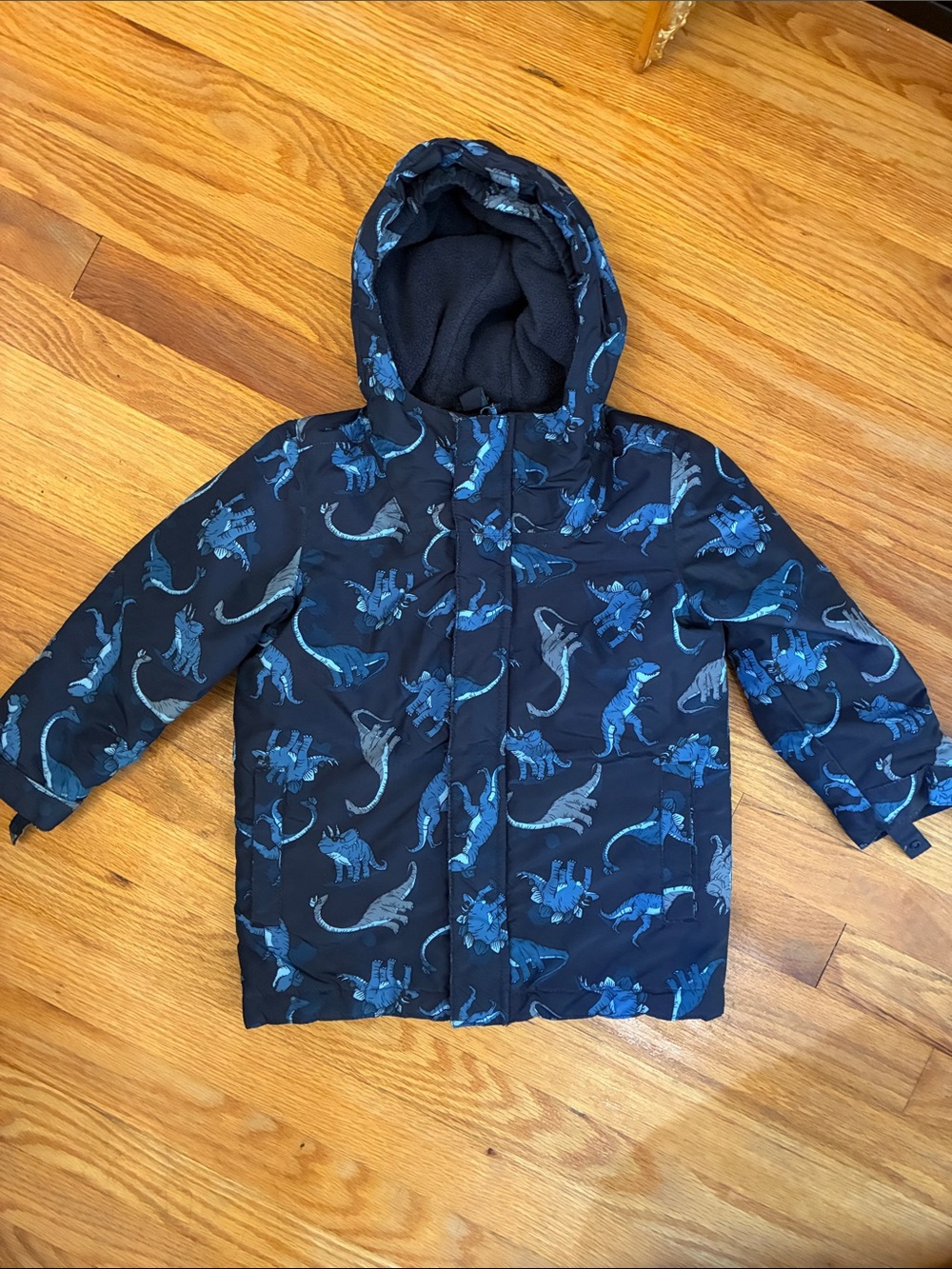 5T lined dinosaur winter coat